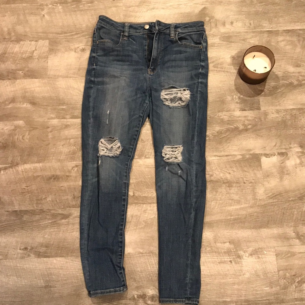LIKE NEW American Eagle Super Hi Rise Jegging